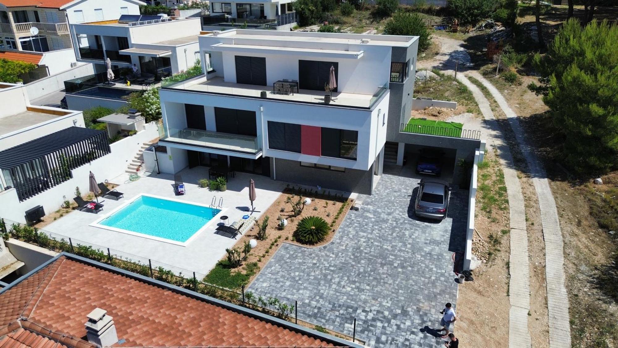 Silva Maris Apartments Makarska Bagian luar foto